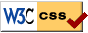 Logotipo de acreditacin de CSS válido